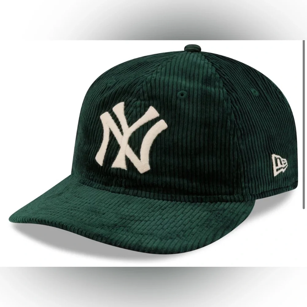 Yankees New Era Ralph Lauren X MLB Retro Crown 9FIFTY Corduroy SnapbackHat-Green - Picture 2 of 2